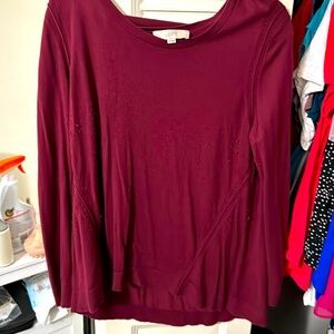 Maroon loft sweater